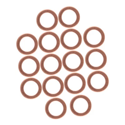 Set of 16 Crankcase Oil Drain Plug Washer Gasket Fit For Polaris 5812232 th - Image 1 of 3