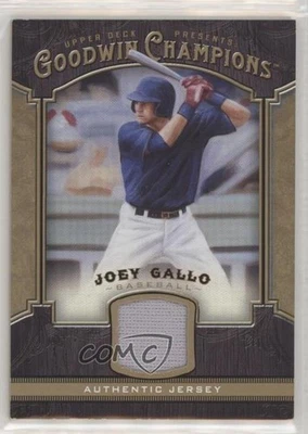 2014 Upper Deck Goodwin Champions Memorabilia Joey Gallo #M-JG - Image 1 of 2