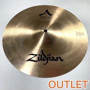 Zildjian 14' A Zildjian NEW BEAT HIHAT - BOTTOM Hi-hat Cymbal Bottom - Picture 1 of 8