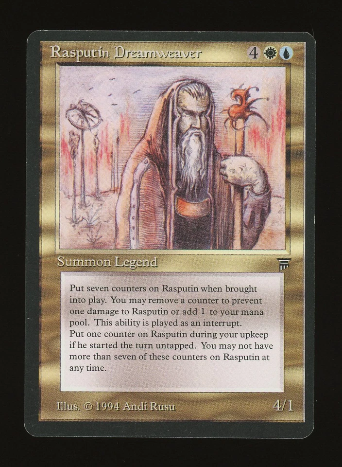 Rasputin Dreamweaver - MTG Legends - RareCo - Image 1 of 3