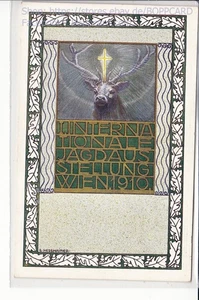 WIEN , INTERNATIONALE JAGDAUSSTELLUNG , HESSHAMMER , 1910 - Picture 1 of 2