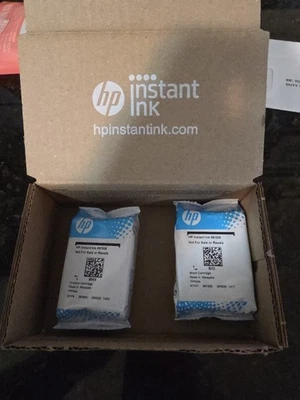 HP Instant Ink 68/308 Schwarz und Tri-Color Patronen 7FP43A OEM Original NEU - Bild 1 von 3