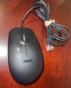 Genuino Dell Ratón Óptico con Cable RUEDA DE 3 BOTONES MS111-L USB CN-09RRC7-48729 - Imagen 1 de 6