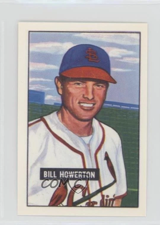 1986 CCC 1951 Bowman Reprints Bill Howerton #229 - Image 1 of 2