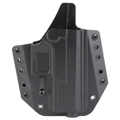 Bravo Concealment OWB Concealment Holster, Black, Right Handed, Fits CZ P-10C