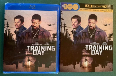 Training Day (4K Ultra HD + Blu-ray + Slipcover) MINT FACTORY SEALED Ohio seller - Image 1 of 4