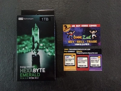 (NEW) RAM Technologies: Hexabyte Emerald Internal SSD- 1TB - Image 1 of 3