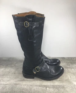 Women Fiorentini + Baker Effie Epril Engineer Motorcycle Leather Harness Boots 8 - Picture 1 of 13