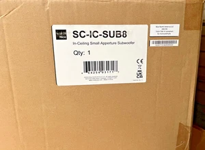 Speakercraft NICE SC-IC-SUB8-Small Aperture Sub, ottime condizioni Scatola aperta nuova - Foto 1 di 4