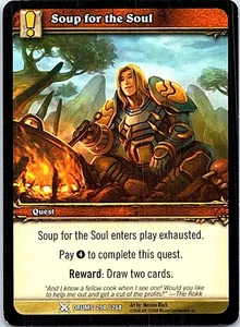 Soup For The Soul World of Warcraft Drums of War Card - Picture 1 of 1