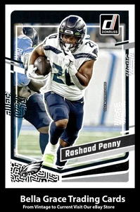 2023 Donruss Rashaad Penny #242 Philadelphia Eagles - Picture 1 of 2