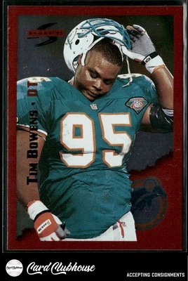 1995 Score Red Siege #53 Tim Bowens - Image 1 of 2
