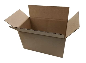 10 x 6 x 6" Long Corrugated Boxes ECT 32 Brown Shipping Moving Boxes 25 Pack - Picture 1 of 1