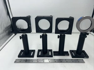 Thorlabs Laser Optics Mounts Assorted Qty 4 - Picture 1 of 4