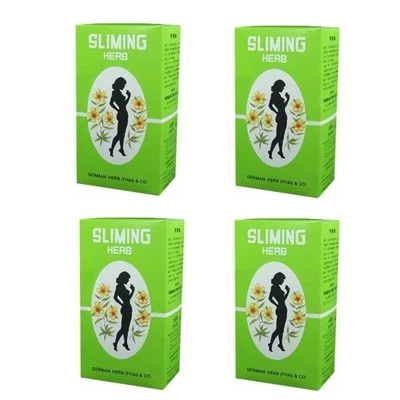 4x Una hierba alemana adelgazante té dieta control de peso quema ajuste laxante 200 un. Foto 1 de 4