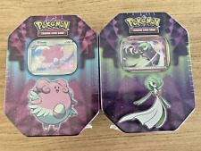 Pokemon TCG Blissey and Gardevoir Tins Pair (one of each) - Factory Sealed