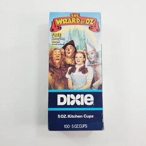 Wizard of Ox Dixie Cups 1989 Sealed Box of 100 5 oz Cups NIB NOS - Picture 1 of 6