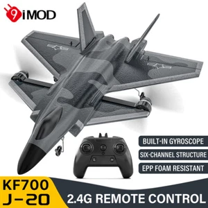 9IMOD J-20 RC Airplane RTF Jet Fighter 2.4G 6CH Remote Control Gliding Aircraft - Picture 1 of 14