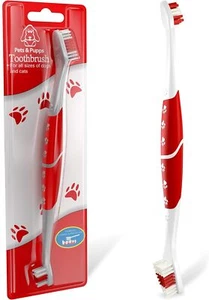 Pet Toothbrush for Dogs, Cats with Soft Bristles-Easy Teeth Cleaning&Dental Care - Picture 1 of 8