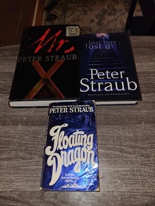 Peter Straub books, lot of 3, Lost Boy Lost Girl, Floating Dragon, Mr. X  USED - Bild 1 von 10