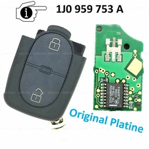 Telecomando chiave di ricambio per VW Golf VI Passat 3B Lion New Beetle Bora - Foto 1 di 3