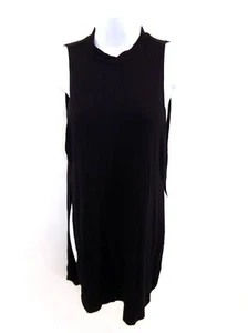 whishlist Mujer Camiseta sin mangas Negra Pequeña Espalda Abierta Recortes - Imagen 1 de 9