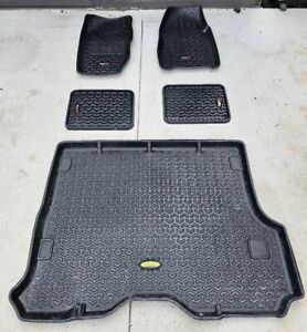Front Floor Mats With Logo for Jeep XJ Cherokee 84-01 Xj All Weather Mat 