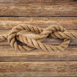 CORDE EN JUTE imprégnée chanvre fibre naturelle entortillé trois brins filin - Afbeelding 1 van 1