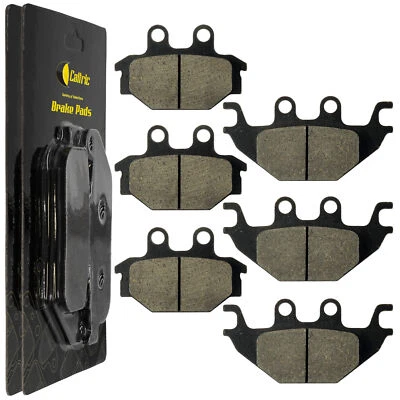 Caltric Front and Rear Brake Pads for Kawasaki KVF300 Brute Force 300 2012-2025 - Image 1 of 4