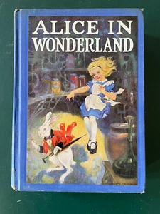ALICE IN WONDERLAND w DJ LEWIS CARROLL lllust. TENNIEL & PRITTIE John C Winston - Picture 1 of 12