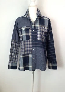 New Lauren Ralph Lauren Patchwork Shirt - Picture 1 of 11