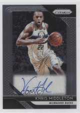 2018-19 Panini Prizm Signatures Khris Middleton #S-KMD Auto
