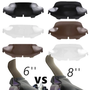 Parabrisas de 6""/8"" para Harley Touring Electra Street Glide 96-2013 - Imagen 1 de 22