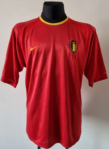 Belgium 2000 - 2002 Home football Nike shirt size Exra Large Cover