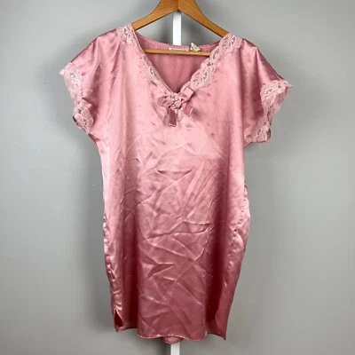 Vintage Victoria's Secret Gold Label Nightie Nightgown Size Small Mauve Pink - Image 1 of 4