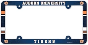 Auburn Tigers Plastic License Frame Tag Auto Car Truck USA SHIPPING - Picture 1 of 1