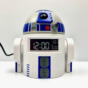 Star Wars R2-D2 Alarm Clock Digital USB Powered Paladone Official Excellent - Picture 1 of 8