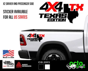 fit nissan frontier hummer bronco 4X4 RAM F150 Silverado Sierra decal sticker gt - Picture 1 of 22