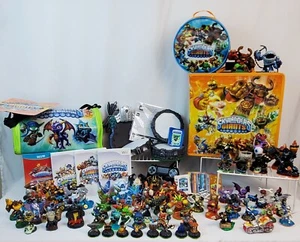 Skylanders Lot Figures Power Pads Games Cases Cards Stickers Posters READ - Picture 1 of 16