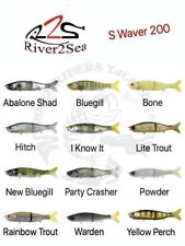 River2Sea S-Waver 200 Hard Body Jointed Swimbaits PL-SW200S - Choose Color