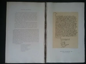 DECLARACIÓN EPISCOPAL APROX 1537 *(ESTO TIENE 126+ AÑOS)* DOCUMENTO VINTAGE - Imagen 1 de 12
