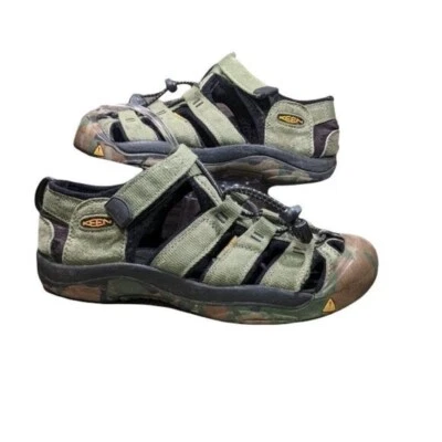 Sandalia deportiva Keen Newport H2 verde camuflaje niños zapatos 4 Foto 1 de 4