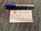 Vtg 1958 Oshkosh Wisconsin  YMCA Certificate of Membership Card