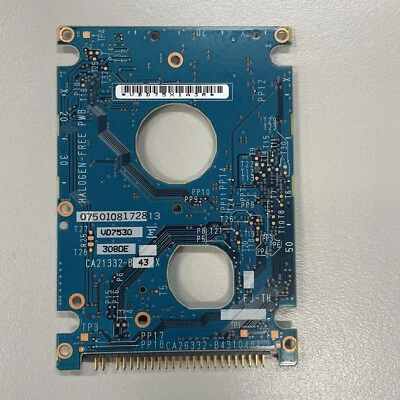 Fujitsu Mobile MHV2080AH 2.5" ATA/100 HDD PCB Board CA26332-B43104BA - Image 1 of 4