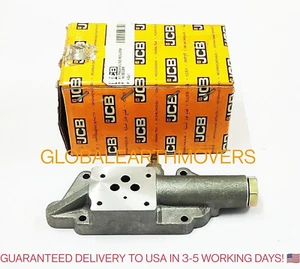 JCB BACKHOE - GENUINE JCB VALVE ADAPTOR BLOCK ASSY. SS700 LOW RATIO (459/10144) - Picture 1 of 13