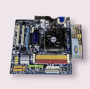 Gigabyte GA-MA78GM-UD2H Socket AM2 DDR2 HDMI Motherboard + dual core athlon CPU - Picture 1 of 1