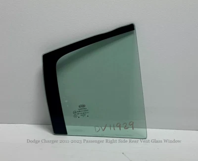 Fits Dodge Charger 2011-2023 Rear Vent Glass Window Passenger Right Side - Image 1 of 2