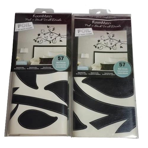 Calcomanías de pared RoomMates 57 foil árbol rama pelar y pegar, RMK1799SCS, NUEVAS Foto 1 de 4