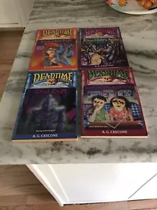 4 Deadtime stories Books 1 2 3 4 1996 AG Cascone. No Creases, Only 1 Has Sticker - Picture 1 of 10