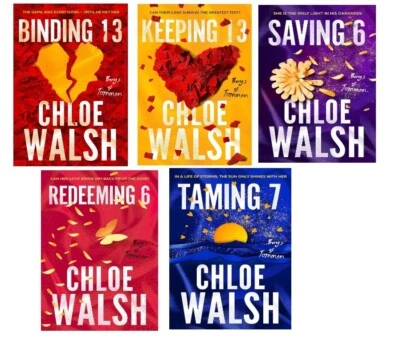 Boys of Tommen 5 Books Set Binding Keeping Saving Redeeming Taming by Chloe PB - Image 1 of 4